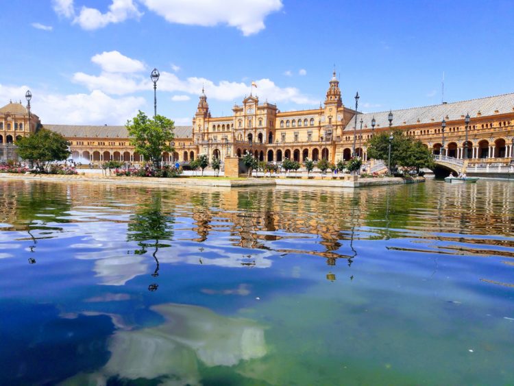 Place d'espagne à Séville