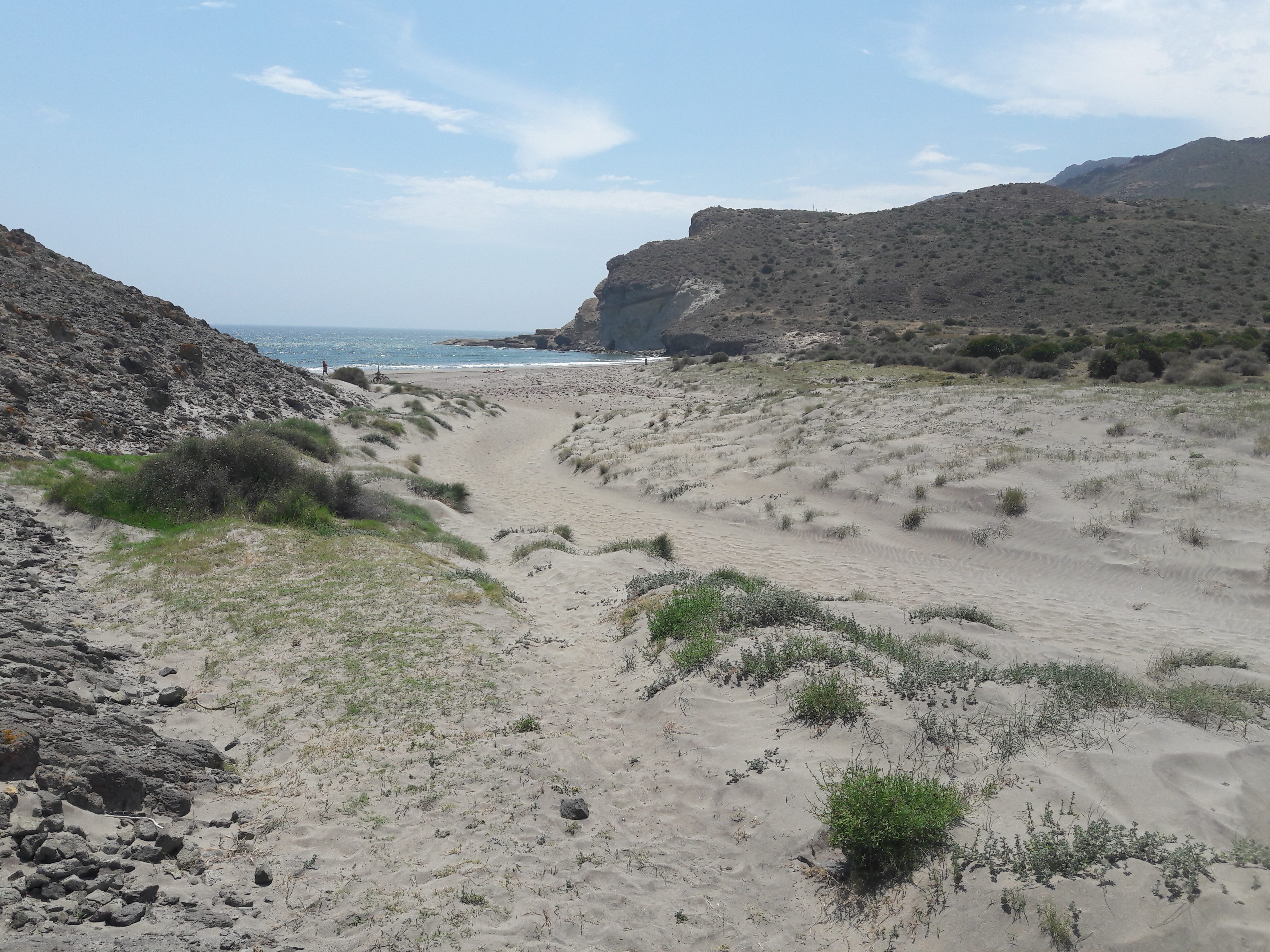 Plage au parc cabo de gata