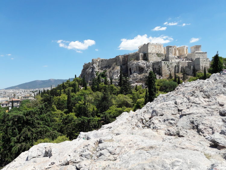 L'acropole d'Athènes